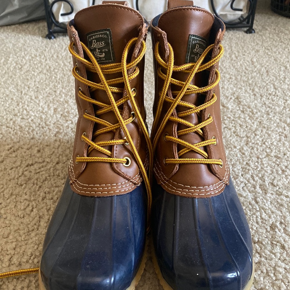FREE SHIPPING GH Bass & Co Duck Rain Boots